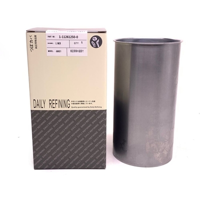 Дизельный двигатель 6BG1 для Isuzu Cylinder Liner Sleeve 1-11261385-0